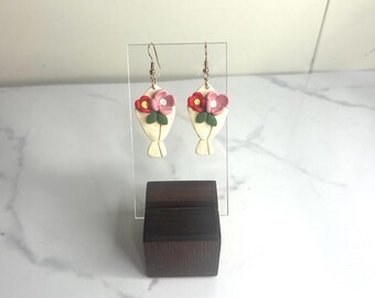 Bouquet of Flowers Polymer Clay Earrings