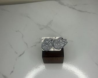 Millenium Falcon Polymer Clay Studs
