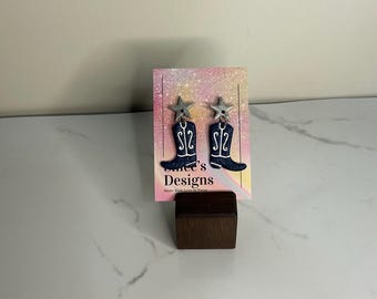 Polymer Clay Cowboy Boots
