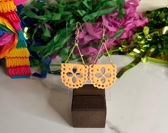 Papel Picado Polymer Clay Earrings