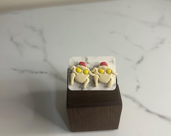 Friends Turkey Clay Studs