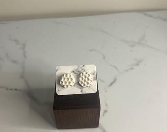 Golf Ball Polymer Clay Studs