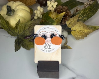 Pumpkin Mouse Studs
