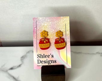 Honey Pot Polymer Clay Earrings