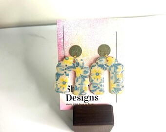 Limoncello Polymer Clay Earrings