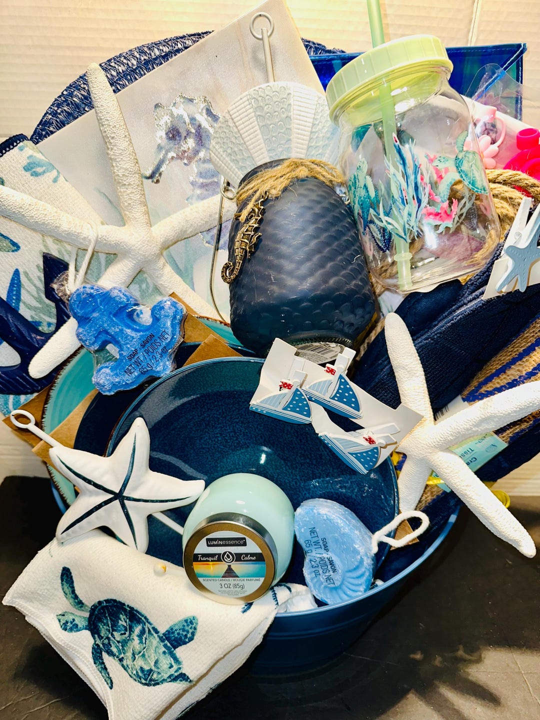 Nautical Gift Basket - Etsy