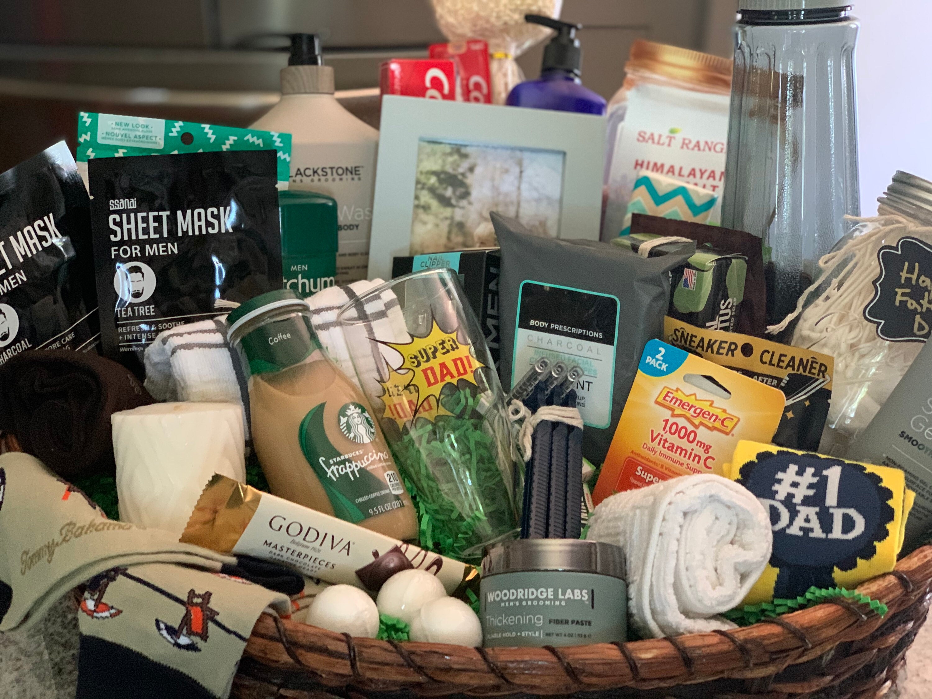 Mens Spa Gift Basket Etsy