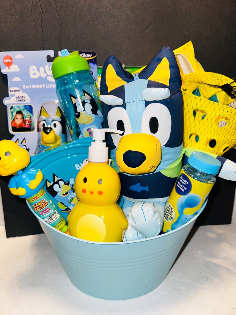 Bluey Prefilled Gift Basket Etsy