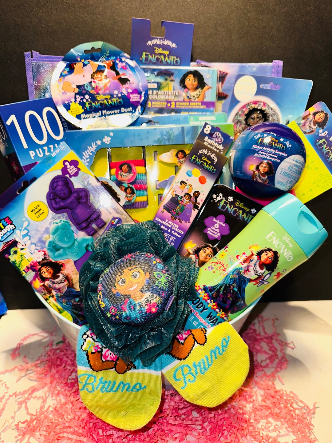 Encanto Princes Prefilled Gift Basket With the Plush Doll Etsy