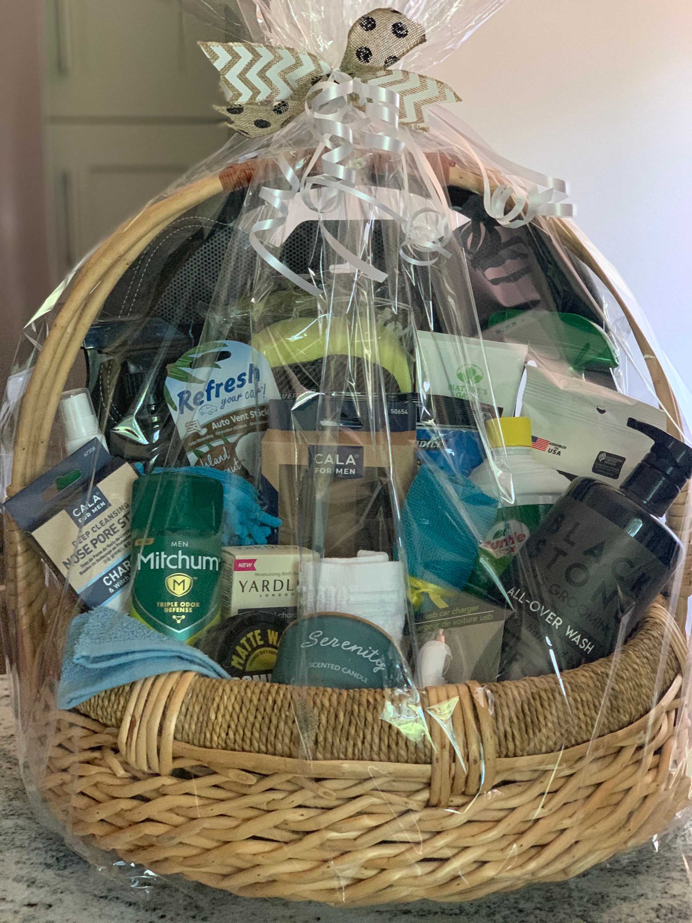Mens Spa Gift Basket Etsy