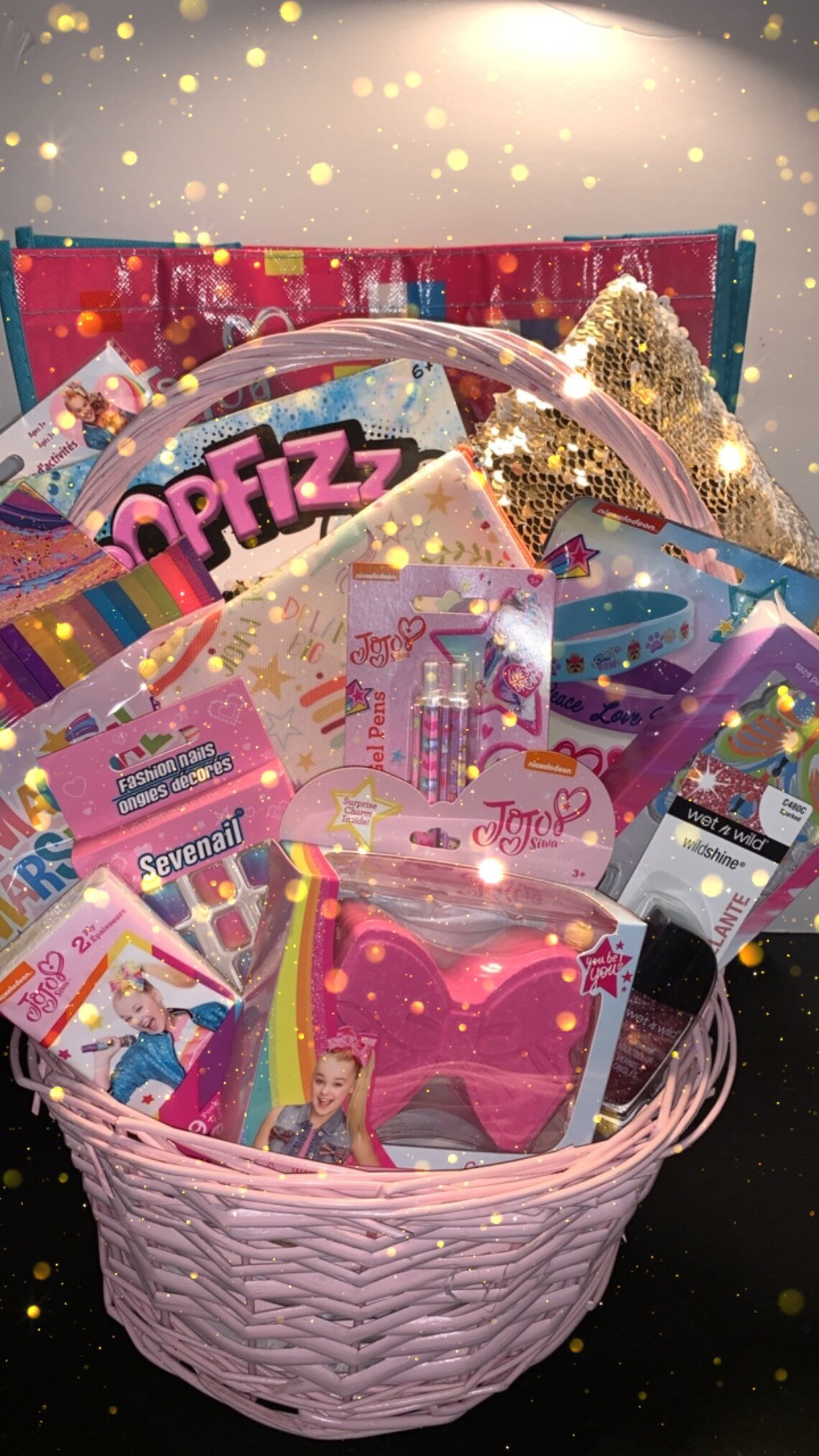 Girls Gift Basketjo Jo Siwa Etsy