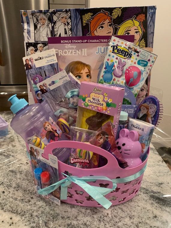 Pre Filled Frozen Gift Basket Etsy