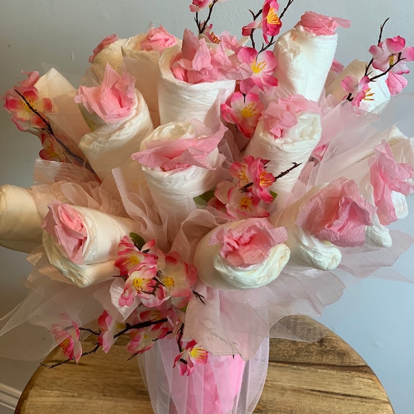 Diaper Bouquet Etsy