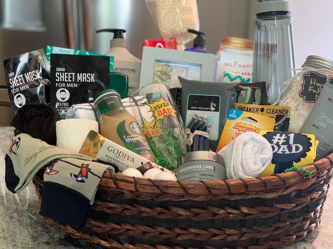 Mens Spa Gift Basket Etsy