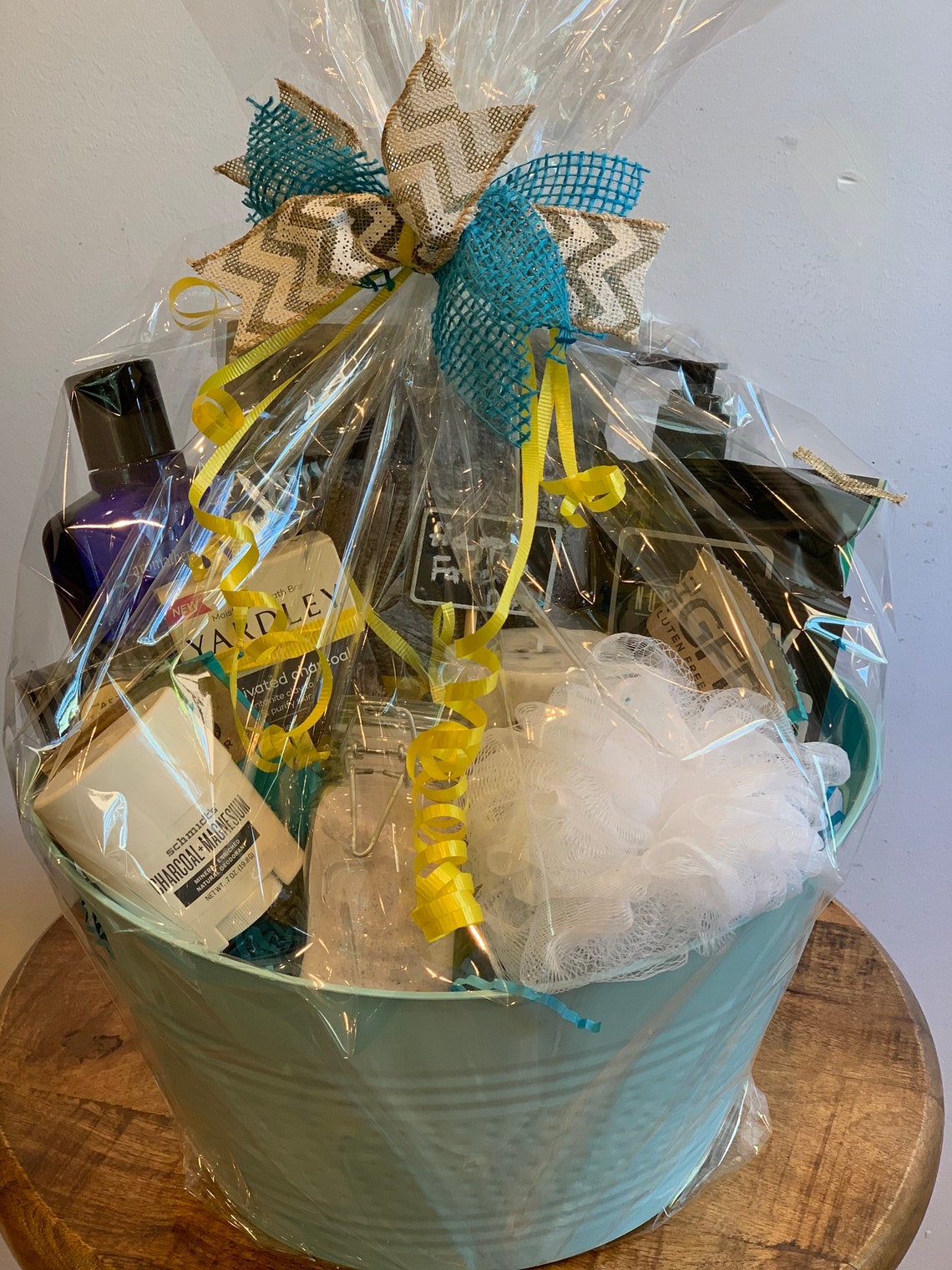 Mens Spa Gift Basket Etsy