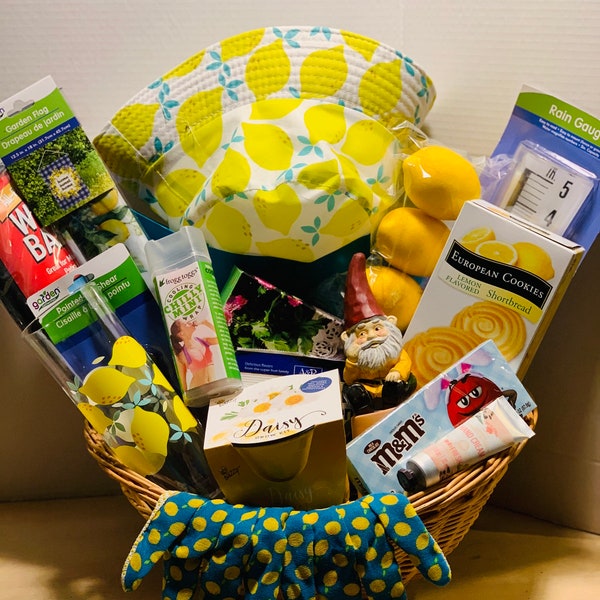 Lemon Themed Gift Baskets 60+ Gift Ideas for 2024