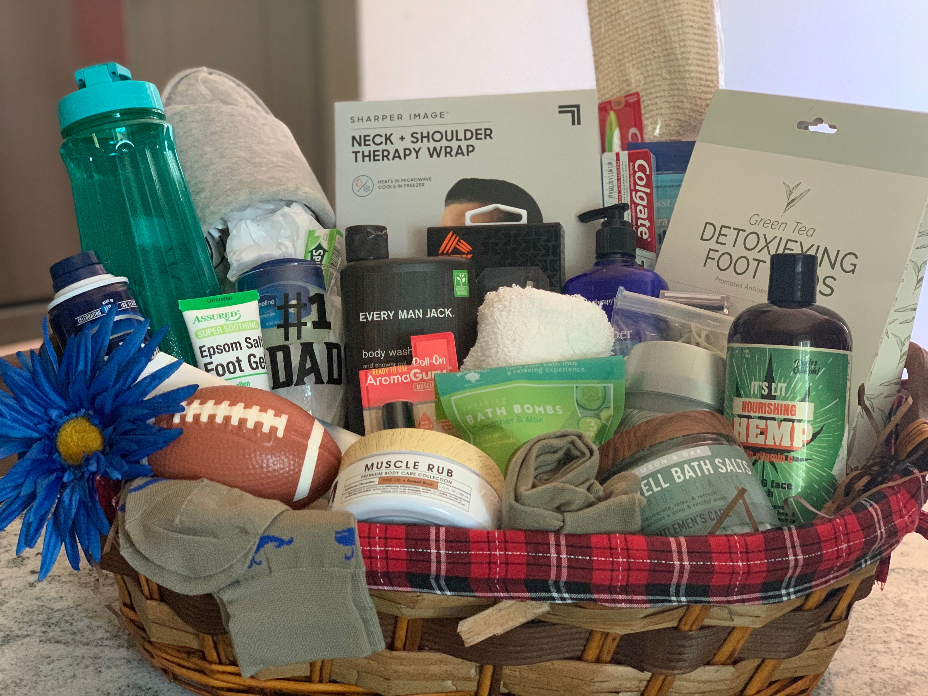 Mens Spa Gift Basket Etsy