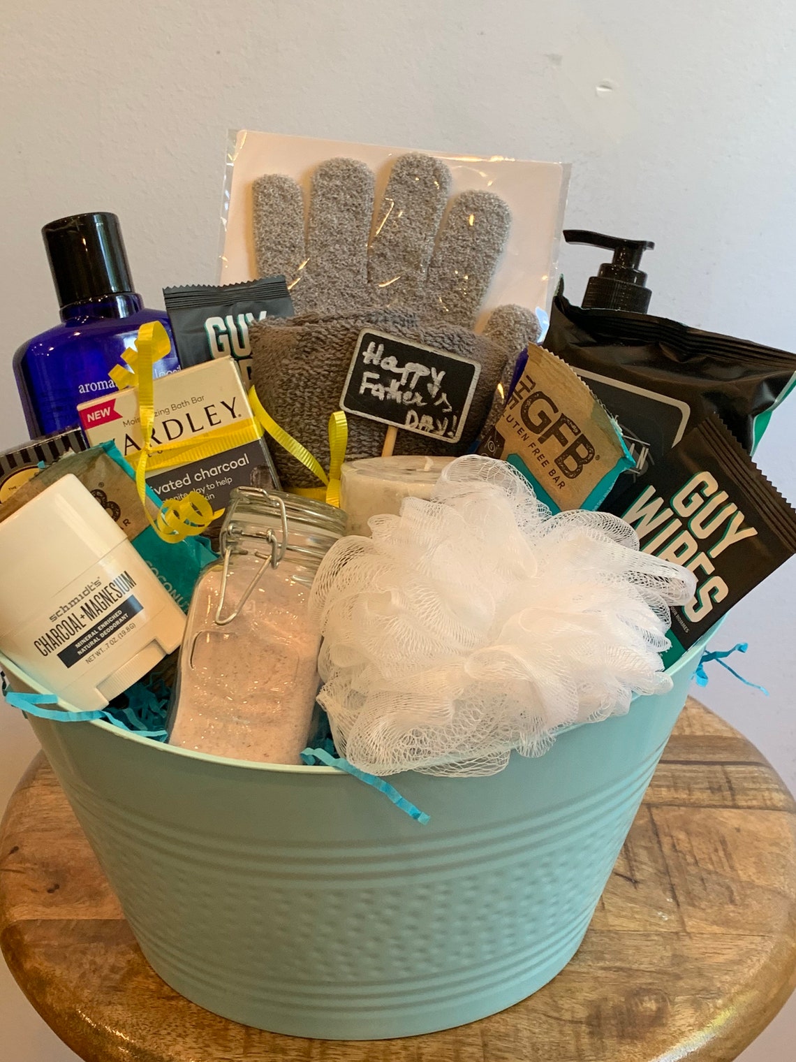 Mens Spa Gift Basket Etsy