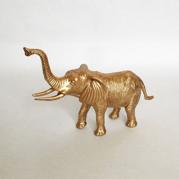 Gold Metallic Elephant-Safari Chic-Birthday-Wedding-Baby Shower-Nursery-Decor-Party-party Favors-Cake Topper-Glam-circus-greatest showman