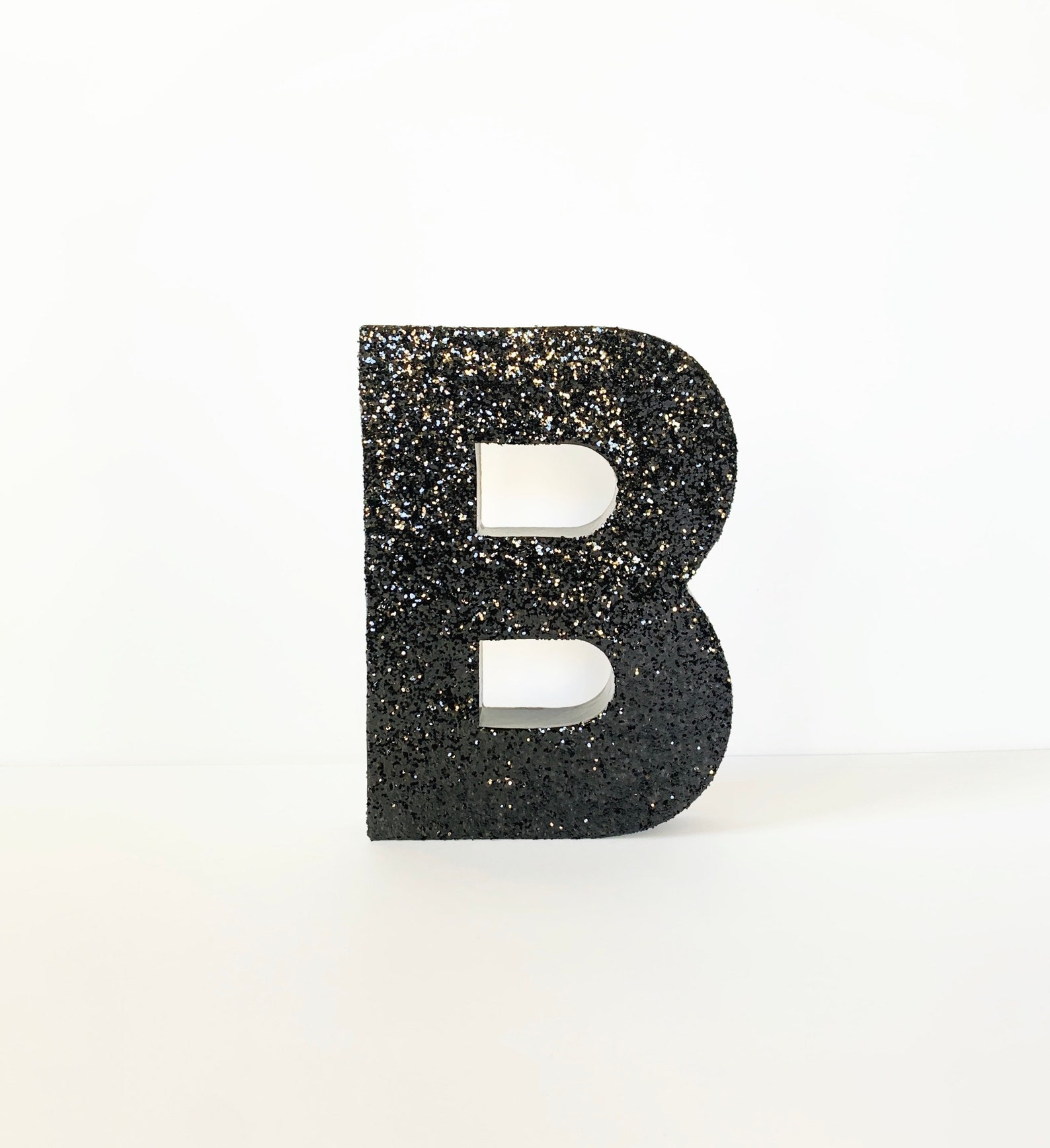 Pink Glitter Stand up Letter-initial-monogram-engagement-shower ...