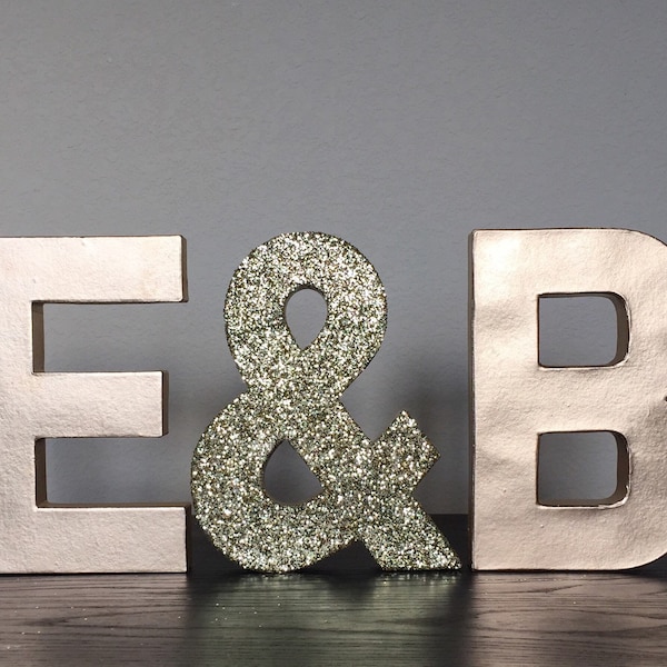 Paper Mache Letters Etsy