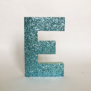 Pink Glitter Stand up Letter-initial-monogram-engagement-shower ...