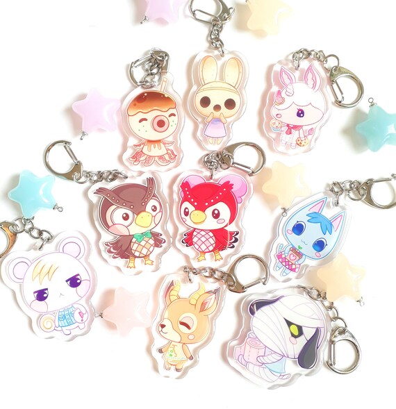 animal crossing keychain