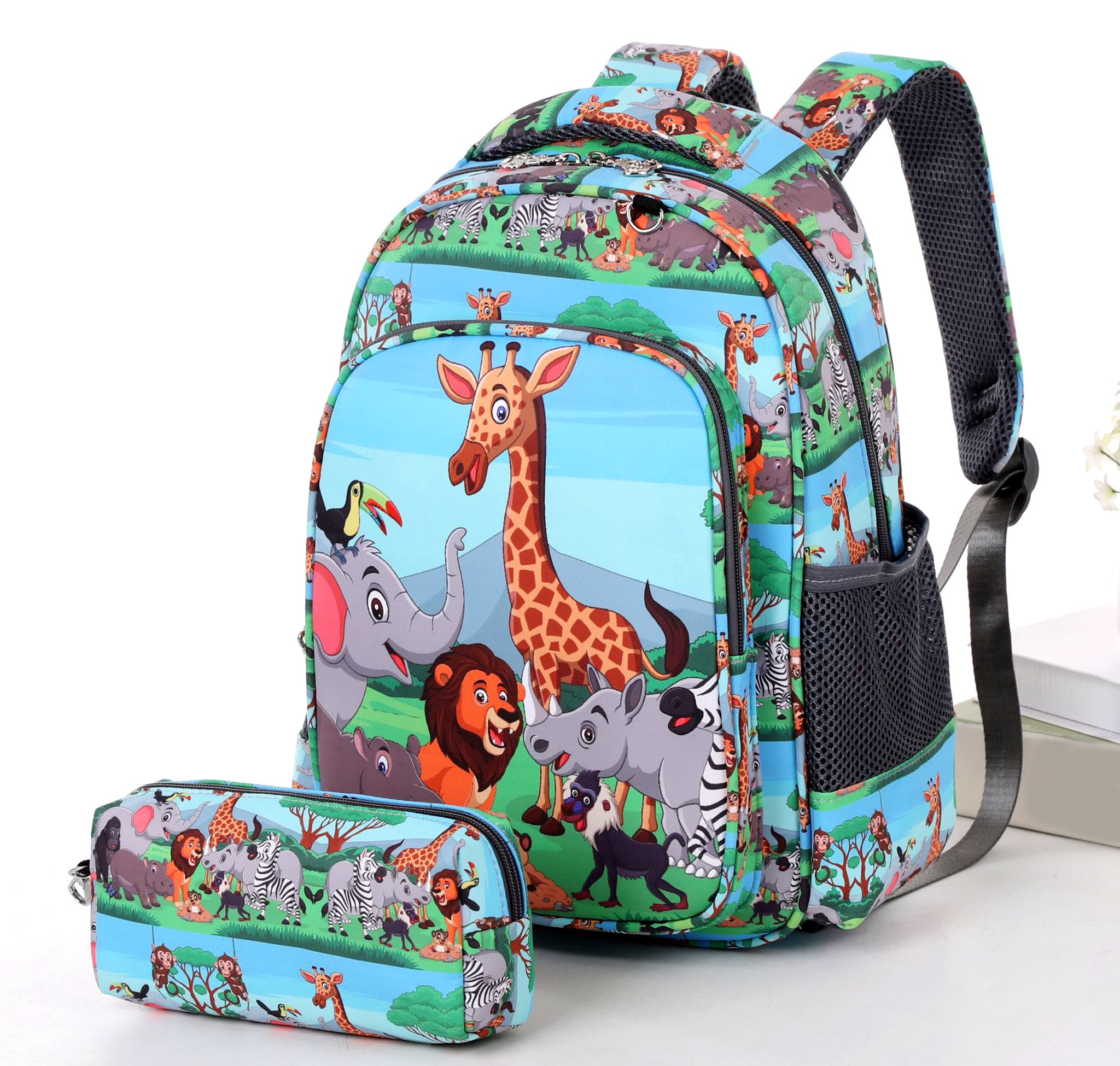 Mochila para bebé niña y niña, linda mochila de animales 3D con dibujos  animados para la escuela de 3 a 9 años para niñas y niños, Little Bear