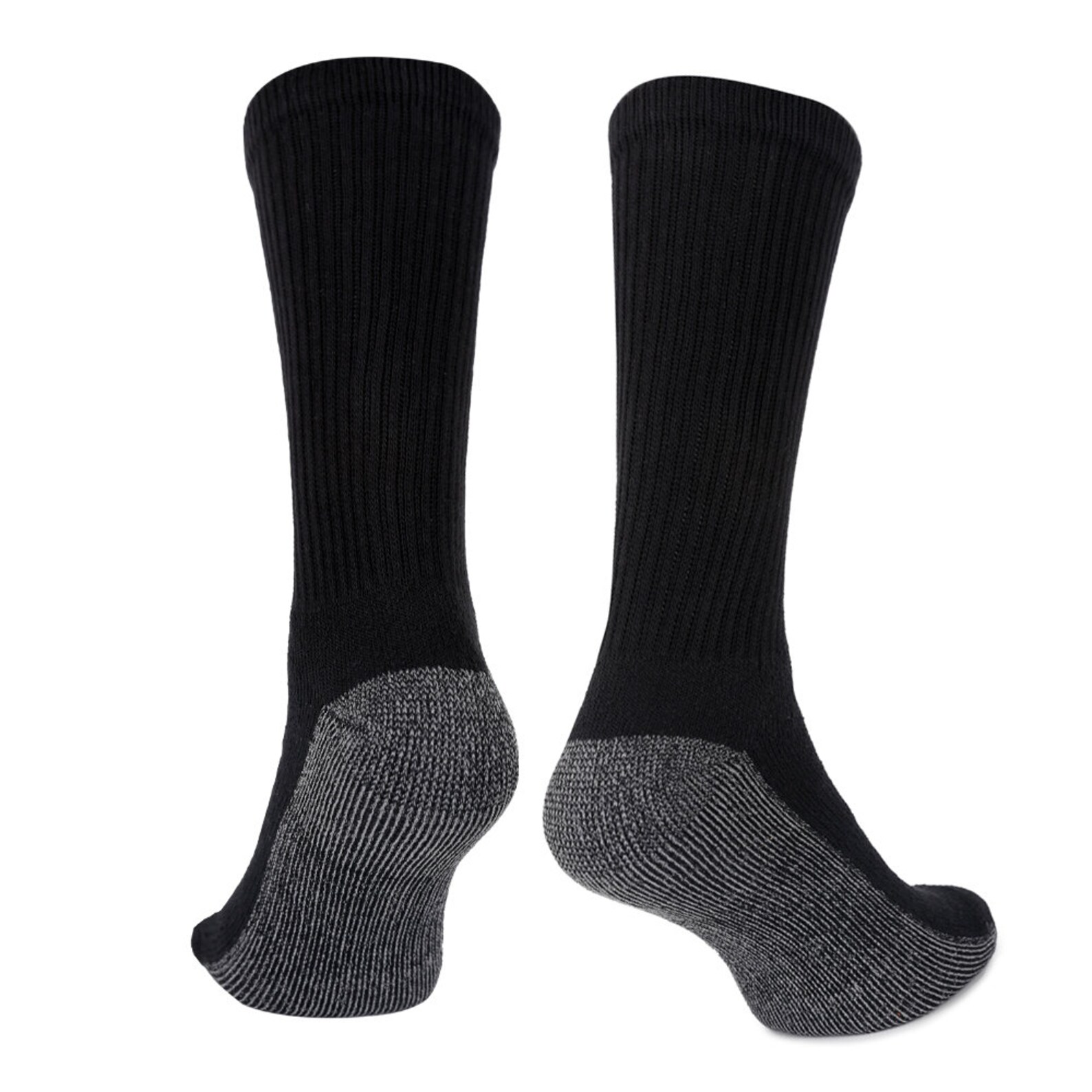 10 Pairs Mens Big Foot Work Socks With Reinforced Heel & Toe Long Feet