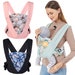 Baby Carrier Slings Wraps Toddler Wrap Baby Holder Straps Hands Free Ergonomic Portable Convertible Front and Back Baby Carry Wrap 