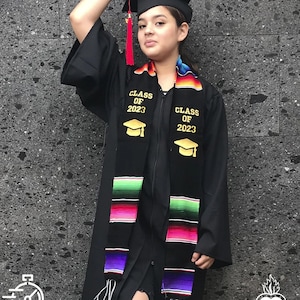 2025年卒業クラス メキシカンサラペ 卒業ストールサッシュ