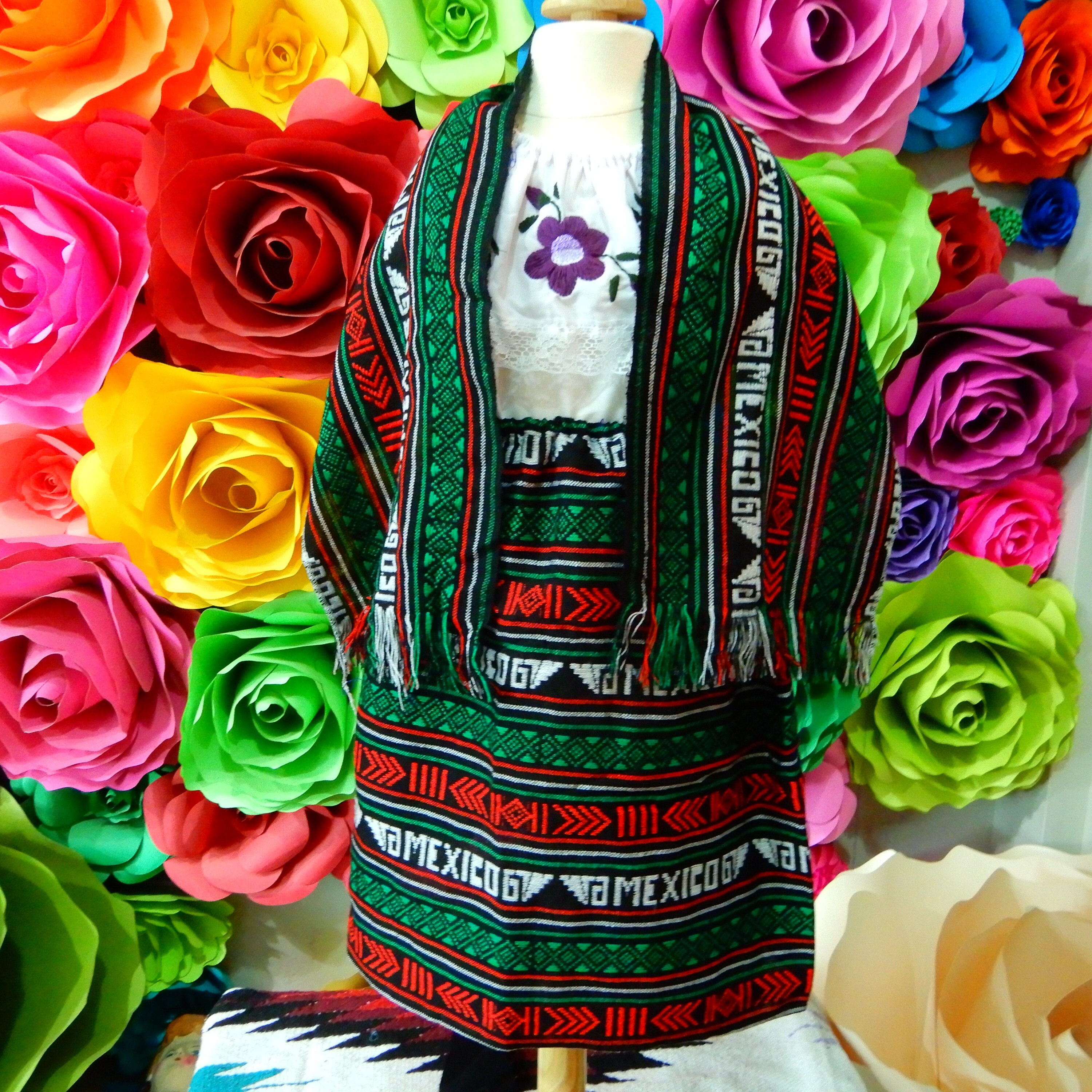 Cambaya Ni Os Mexicanos Vestido SIZE 4 Hecho A Mano Hermosa Etsy Il Fullxfull.1752158357 Js3m