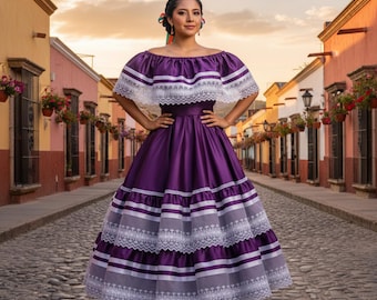 メキシコの伝統衣装 - カラフルなハンドメイドの特別版。 - Etsy 日本
