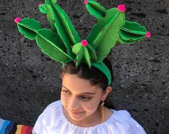 Cactus Headband: Cinco De Mayo Fiesta Headpiece - Etsy