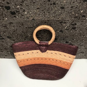 Mexican Bag with brown stripes