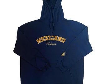 Hoodie Gold Lettering ''Mexicano''