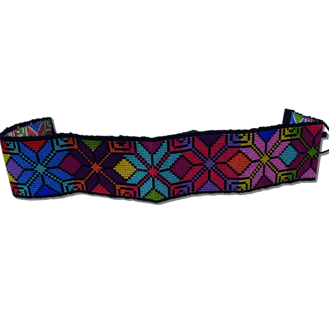 Mexican Belt Embroidered Mandalas Belt Day of the Dead. 5 De Etsy