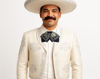 メキシコの蝶ネクタイ、マリアッチ、死者の日、ユニセックス、メキシコ