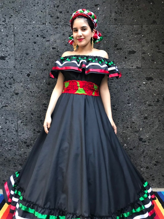 mando Tóxico discordia Falda mexicana con top Handmade Hermoso estilo mujeres - Etsy México