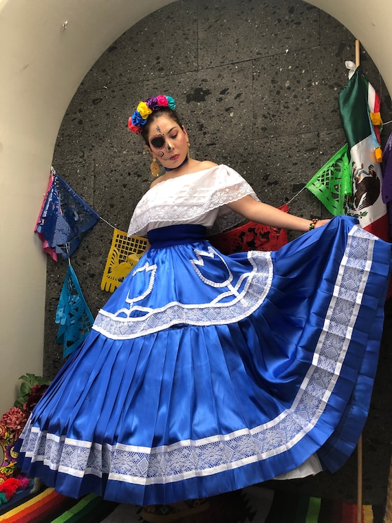 Mexican China Oaxaca Blue womens Mexican Boho Coco Theme - Etsy Canada Mexican China Oaxaca Blue womens Mexican Boho Coco Theme - Etsy Canada