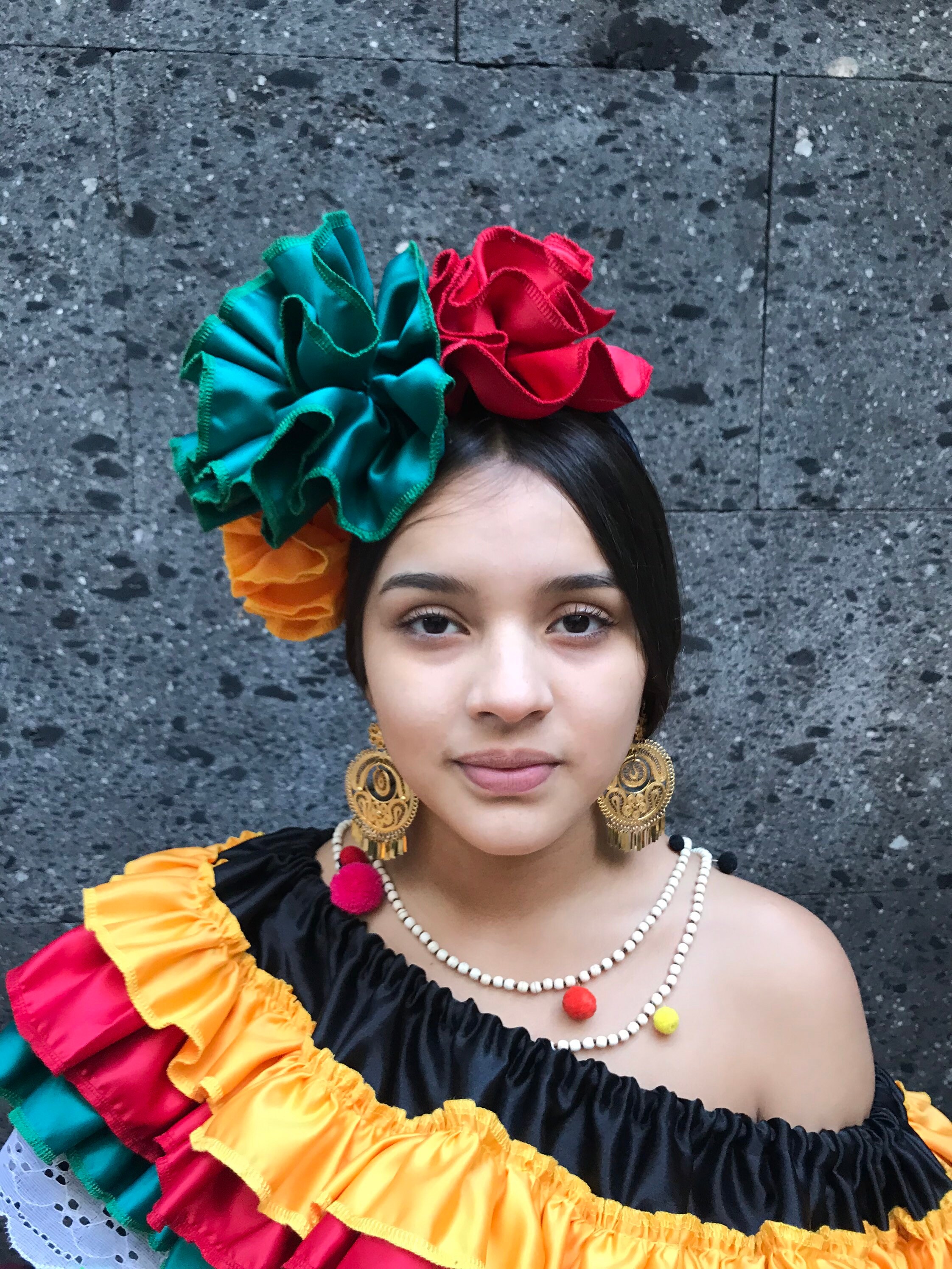 Mexican Embroidery Headband Set Cotton Polyester Wide Festive Accessory Amazon.com : Hoteam 4 Pcs Mexican Embroidery Headband for  main image 3