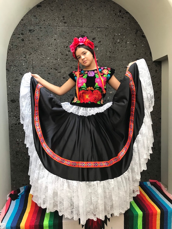 Mexican dress with boots discount