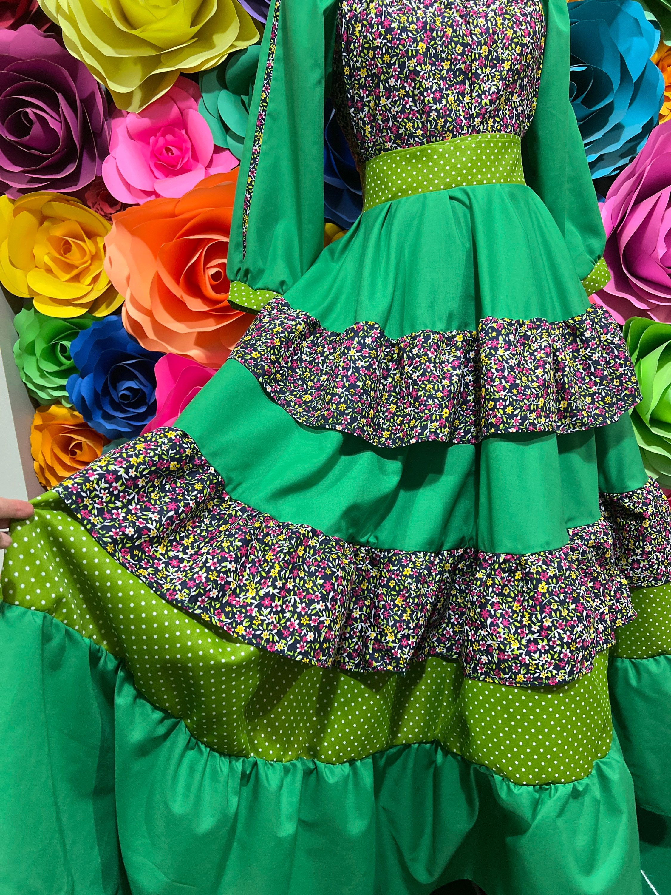 Mexican SKIRT and BLOUSE Handmade long Skirt Boho Coco Theme Etsy