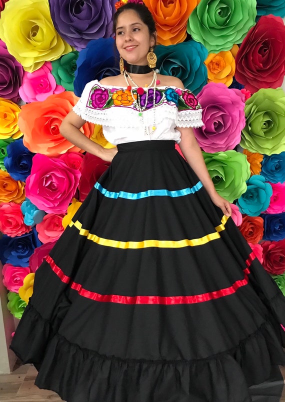 Jupe mexicaine femme discount