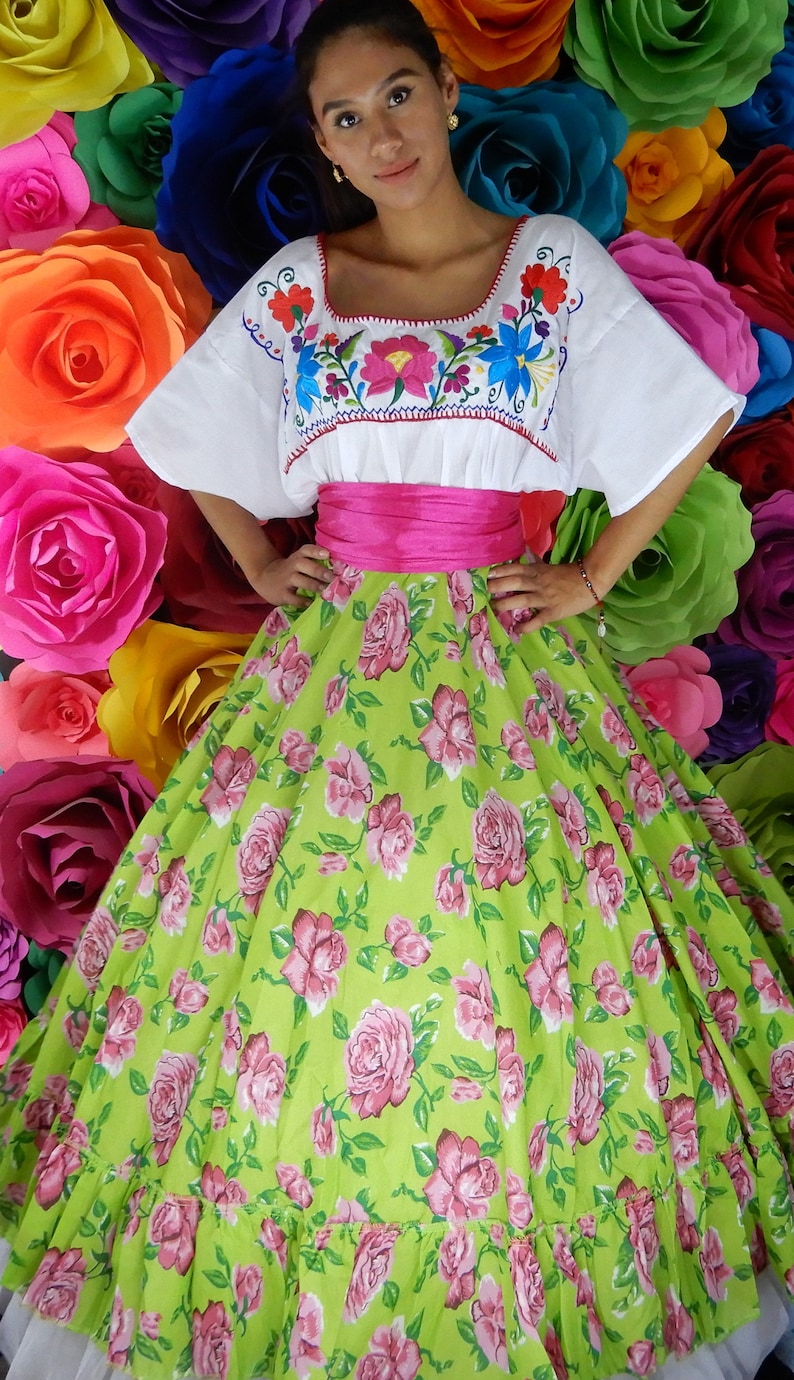 mexican flag skirt