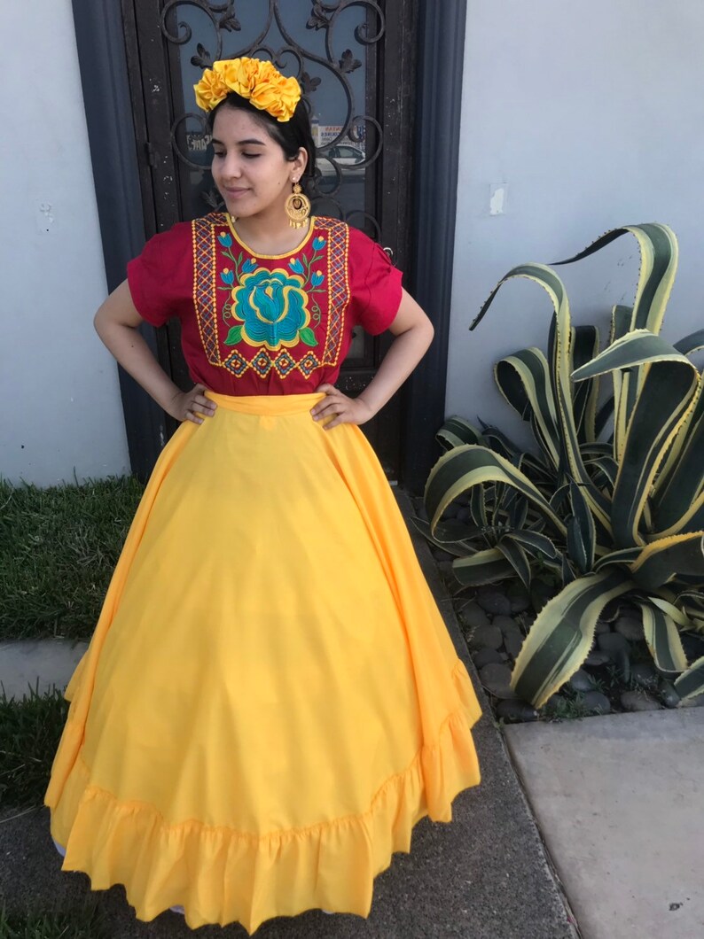Yellow Mexican Baja Women's Skirt
