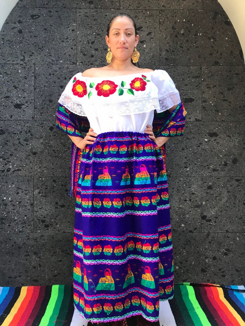 Mujeres Mexicanas Cambaya Vestido De Una Talla Hecho A Mano Etsy Il 794xN.2402491716 C8q4