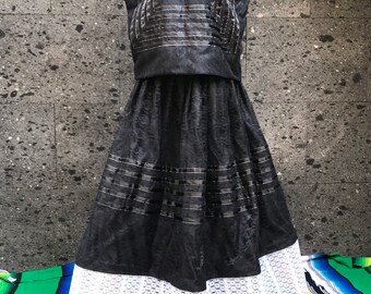 Mexican Oaxaca dress two piece Hupil and Skirt only 5 de Mayo day of the dead Frida Kahlo style one size S-L