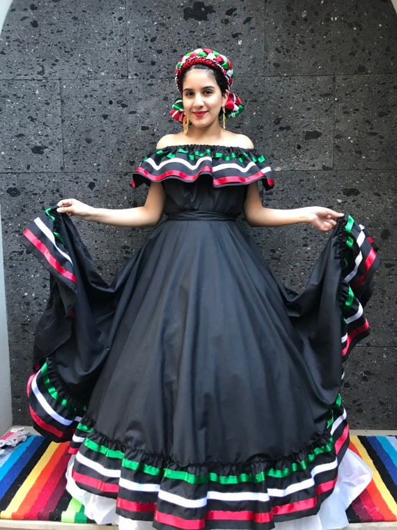 Falda mexicana con top Handmade Hermoso mujeres - España