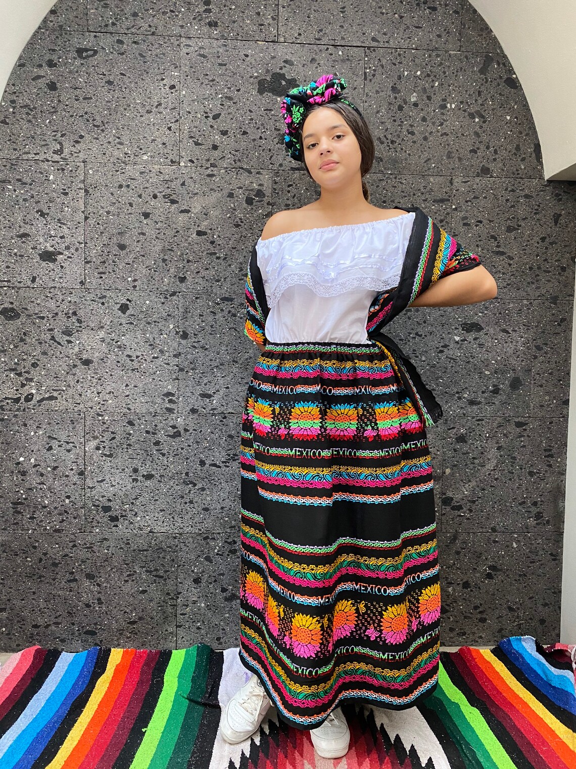 Mujeres Mexicanas Cambaya Vestido De Una Talla Hecho A Mano Etsy Il 1140xN.2573386634 Mz07